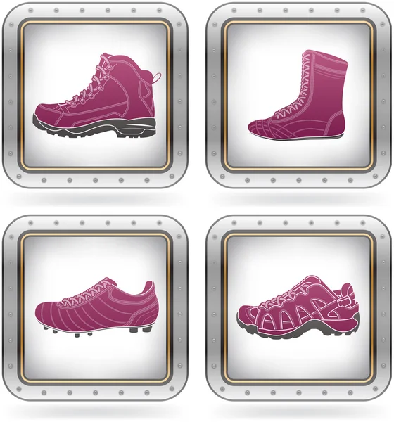 Sport Shoes — Stock Vector