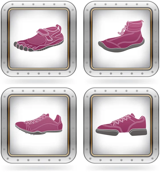 Zapatos deportivos — Archivo Imágenes Vectoriales