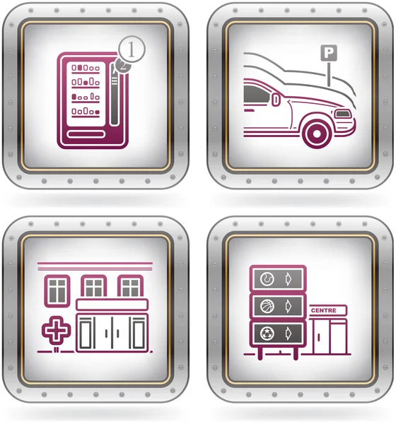 stock vector Hotel Related Icons