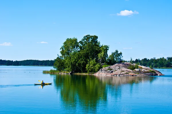 Finse landschap — Stockfoto