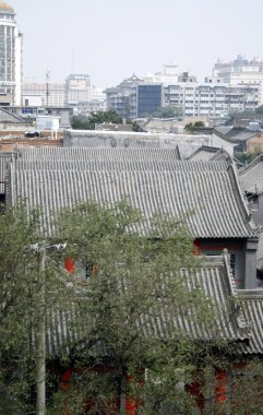 Altstadt von Xian, Blick über die Dächer