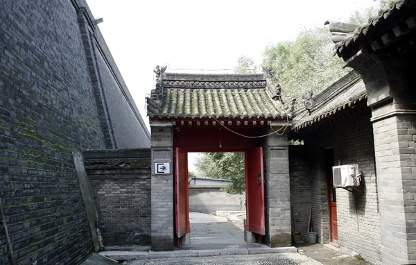Centro di Xian, Porta alle mura della città — Foto Stock