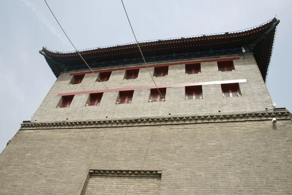 Centro di Xian, Drawbridge e bastioni — Foto Stock
