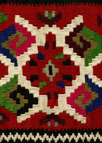 Ručně tkané kilim vzor — Stock fotografie