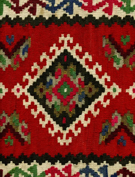 Padrão de kilim tecido à mão — Fotografia de Stock