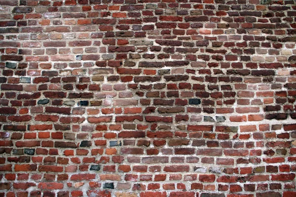 Old, wet brick wall