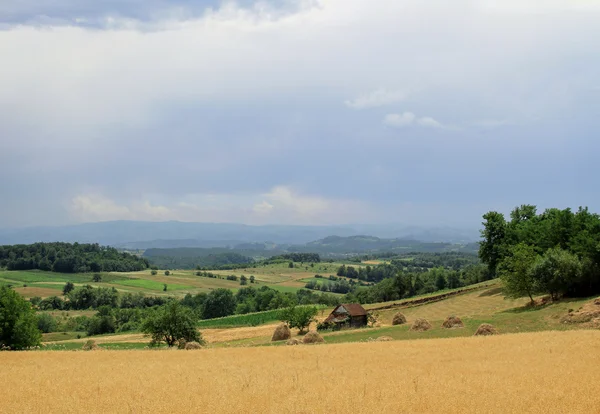 Landschaft bei Guca, Serbien — Stockfoto