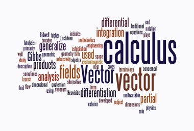 Diferansiyel ve İntegral Hesap metin bulutları