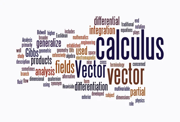 stock image Calculus text clouds