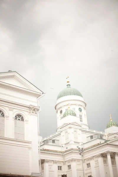 Tuomiokirkko Kościół helsinki Finlandia — Zdjęcie stockowe
