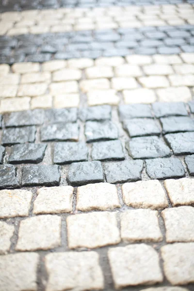 stock image Cobblestone pavement background