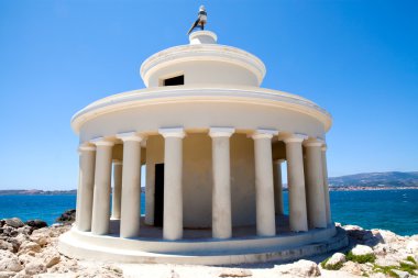Lighthouse in Argostoli, Kefalonia clipart