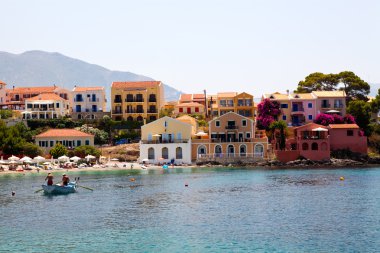 Assos Köyü, kefalonia, Yunanistan