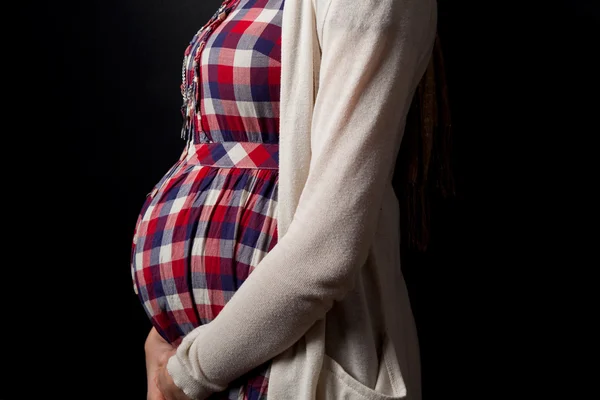 Hamile Göbeği — Stok fotoğraf