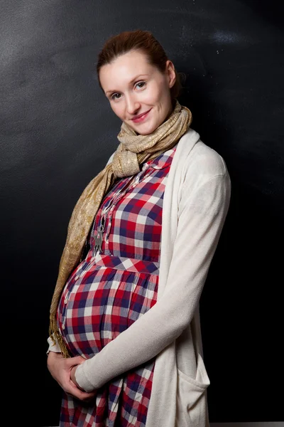 Беременная мать — стоковое фото