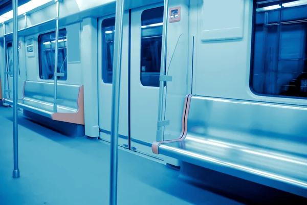 U-Bahn-Innenraum — Stockfoto