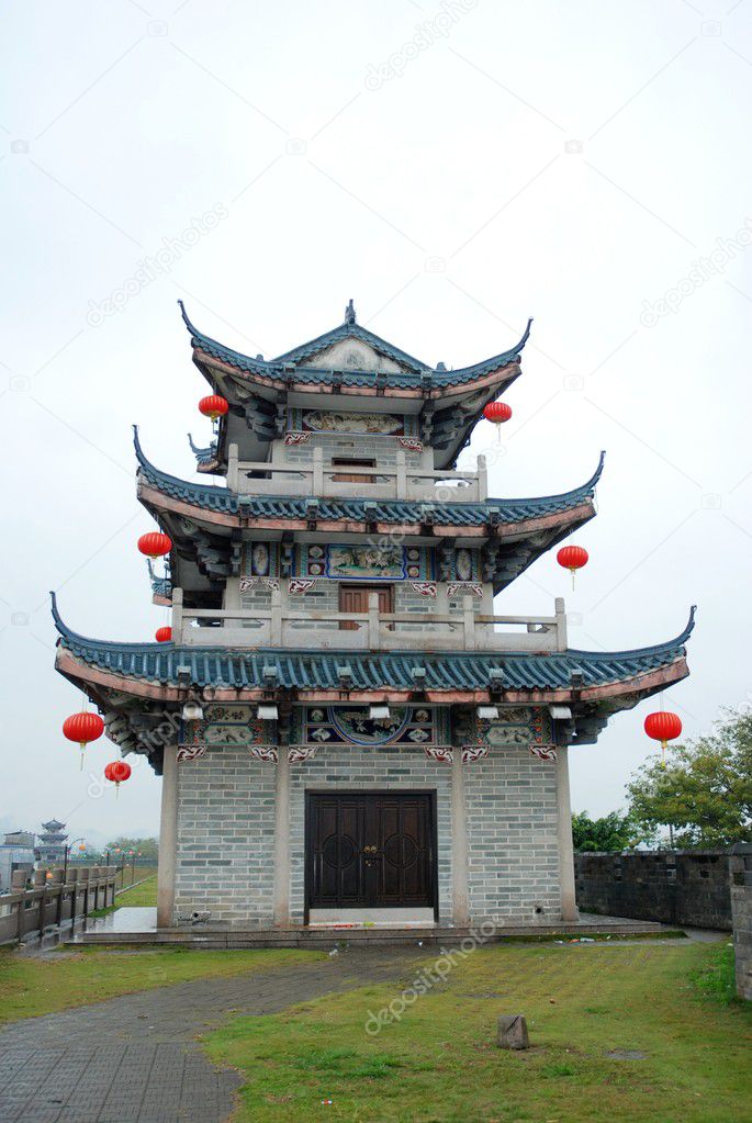 Chinese ancient buildin