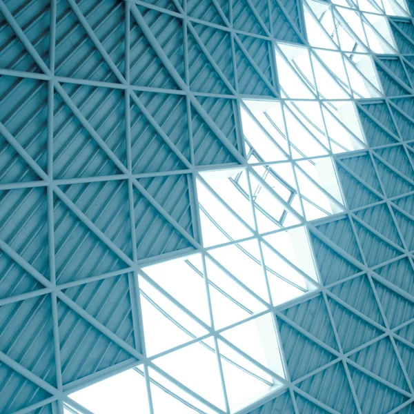 Modern city architecture ceiling detail — Stock Photo, Image