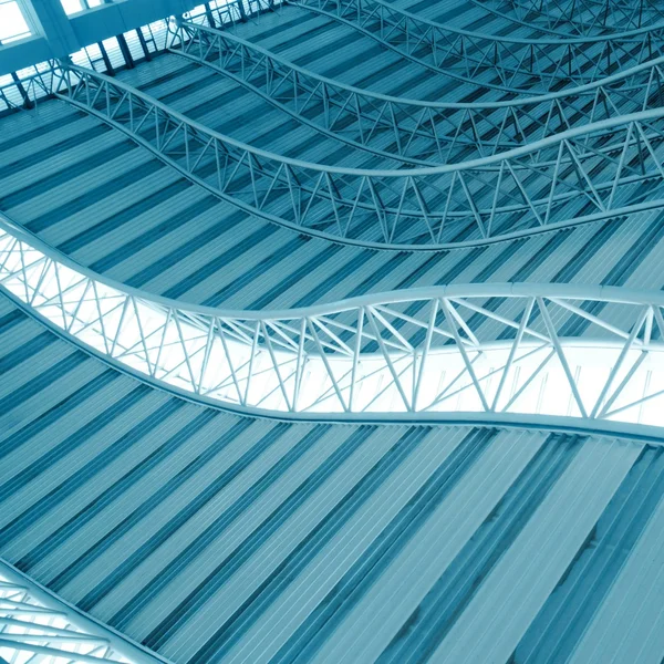 Modern city architecture ceiling detail — Stock Photo, Image