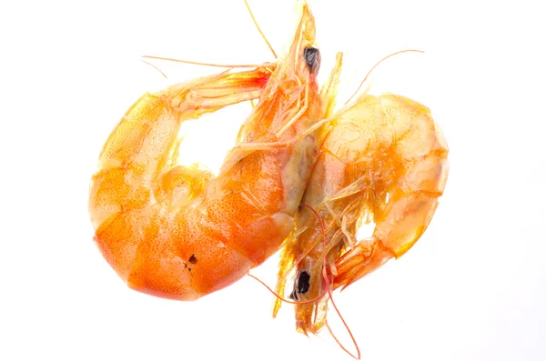 Boiled red shrimp — Stock Photo, Image
