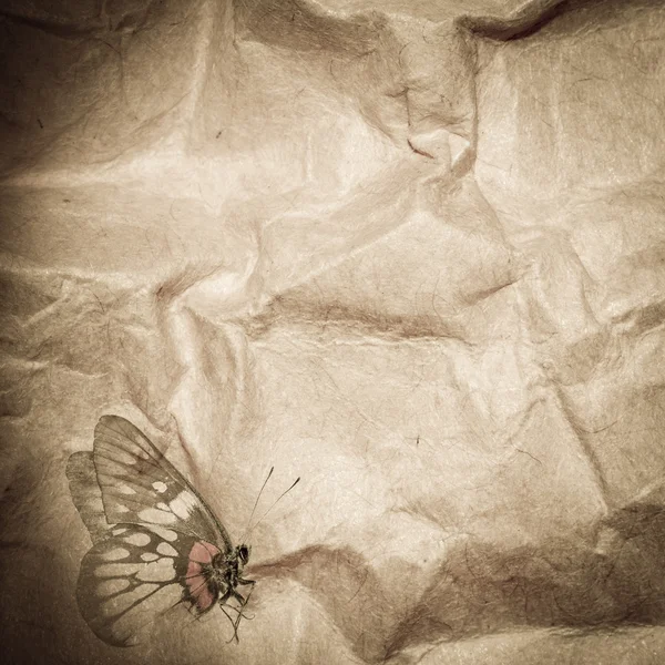 Papel mariposa fondo abstracto — Foto de Stock