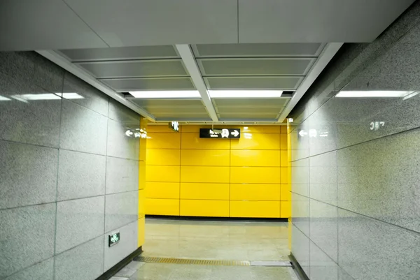 Stacja metra — Zdjęcie stockowe