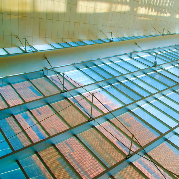 Kancelářská budova architektury skleněné okno — Stock fotografie