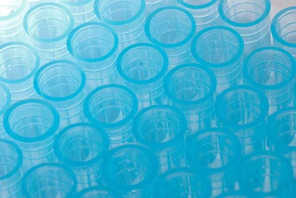Научный тест пипетка пластиковые советы — стоковое фото