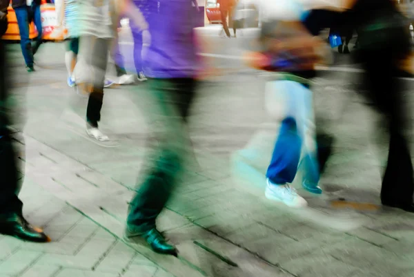 Chůze na ulici — Stock fotografie