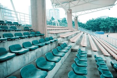 spor stadyum boş koltukları