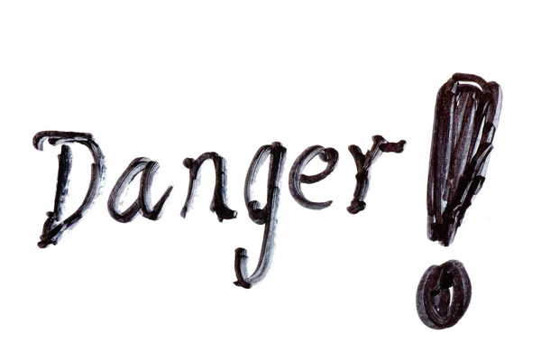Logo de peligro —  Fotos de Stock