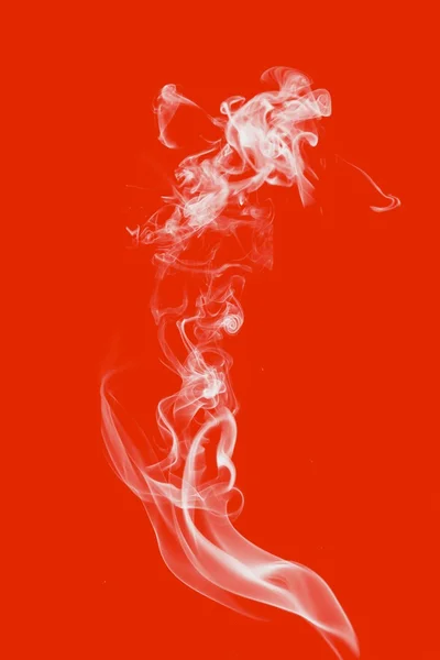 Izolované pozadí abstraktní kouře — Stock fotografie