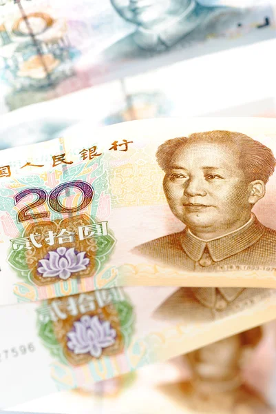 Dinheiro chinês rmb — Fotografia de Stock