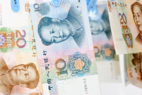 Chinese money rmb — Stock Photo, Image