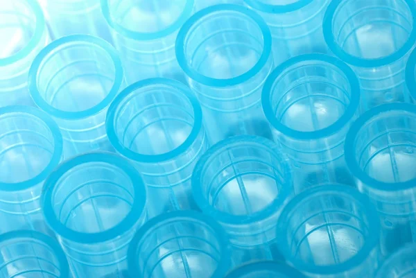 科学蓝测试移液器小贴士 — 图库照片
