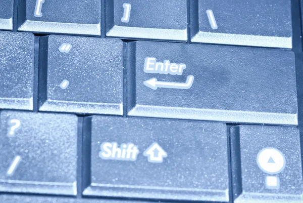 Laptop keyboard — Stock Photo, Image