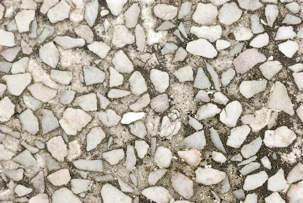 灰色花岗岩砾石背景 — 图库照片