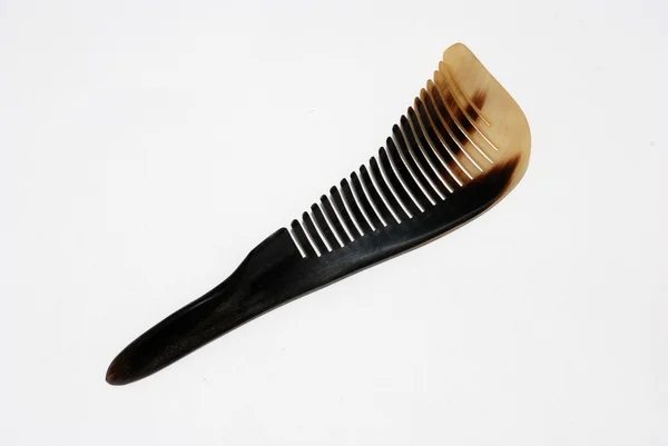 Horn comb isolated — Stock Photo, Image