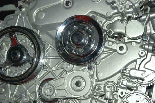 車のエンジン部分 — ストック写真