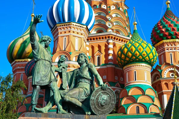 stock image Monument Mininu and Pozharsky