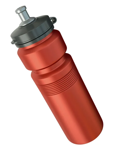 Red water bottle — Stock Photo, Image