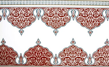 Turkish Style Painting Pattern clipart