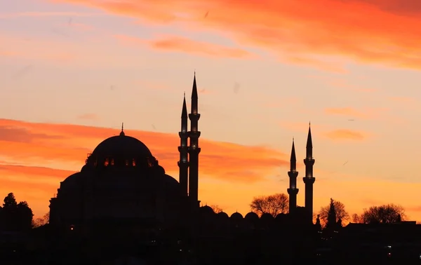 Suleymaniye мечеть — стокове фото