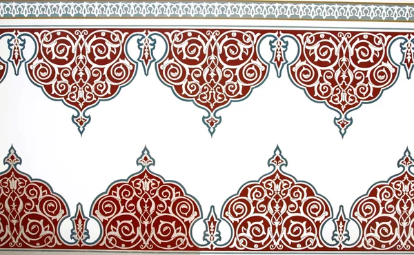 Turkse stijl schilderij patroon Stockfoto