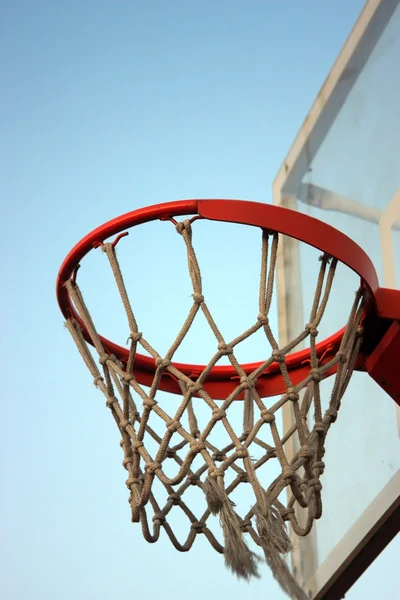 Basketbalhoepel Stockfoto