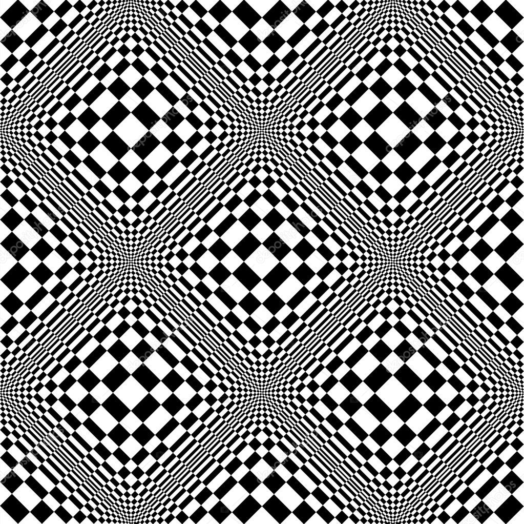 Abstract black and white pattern background