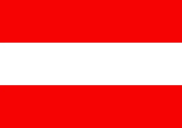 Österreich-Flagge — Stockfoto