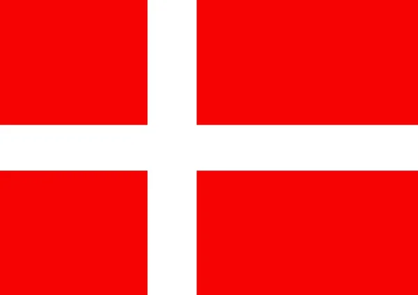 Flag of Denmark — Stock Photo, Image
