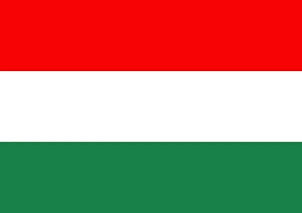 Hungary Flag — Stock Photo, Image