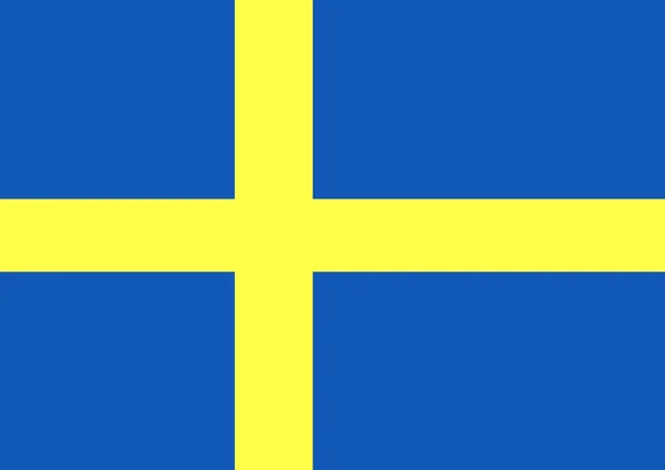 Sweden Flag — Stock Photo, Image